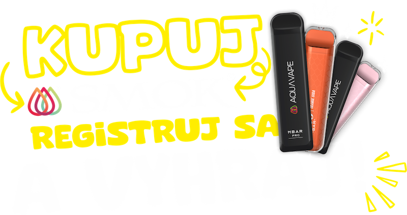 Kupuj SMOK a registruj sa